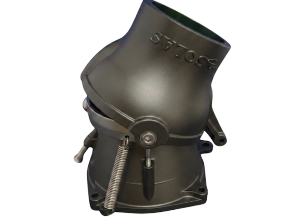 Solas Kawasaki SXR 800 Pump Nozzle w/Trim (SKU: KPS-NZ-140/74T)