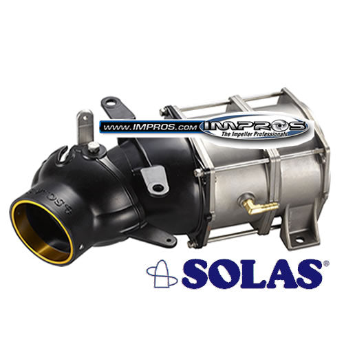 Solas Yamaha 144mm 12 Vane Complete Pump Unit (SKU:YQS-PM-144/74)